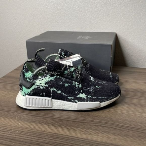 adidas Other - Adidas NMD R1 Primeknit Mint Marble Sneakers NWT